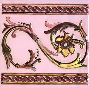 Ape Ceramica Boracay Cenefa Manoc Burdeos Декор Ape Ceramica Boracay Cenefa Manoc Burdeos Декор