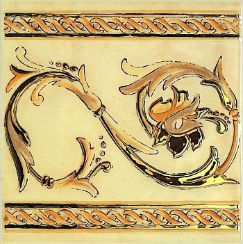 Ape Ceramica Boracay Cenefa Manoc Ocre Декор Ape Ceramica Boracay Cenefa Manoc Ocre Декор