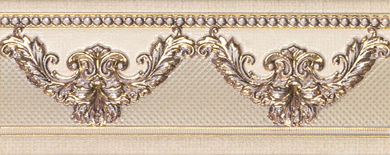 Ape Ceramica Le Marais Cenefa Ivory Gold Бордюр Ape Ceramica Le Marais Cenefa Ivory Gold Бордюр