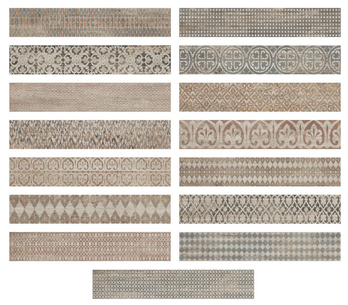 Ape Ceramica Missisippi Dec Louisiana Mix Напольная плитка Ape Ceramica Missisippi Dec Louisiana Mix Напольная плитка