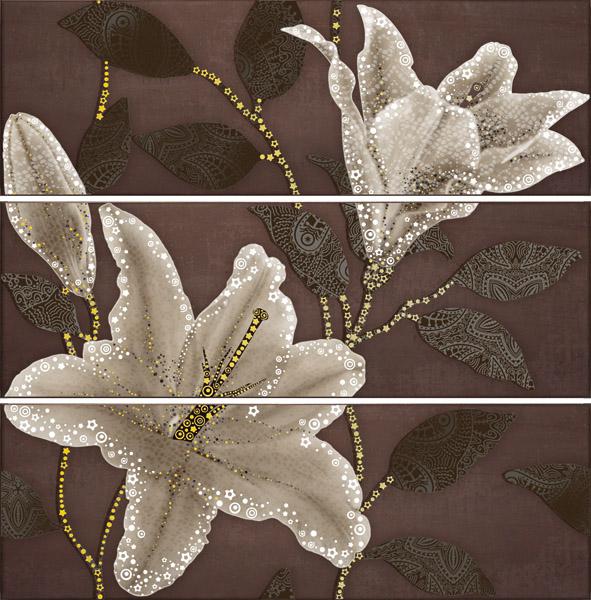 Ape Ceramica Sarko Decor Set Sonia Choco Декор Ape Ceramica Sarko Decor Set Sonia Choco Декор